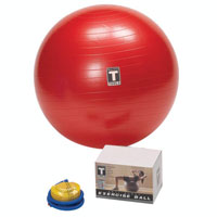 Гимнастический мяч 65 см, красный BSTSB65   
